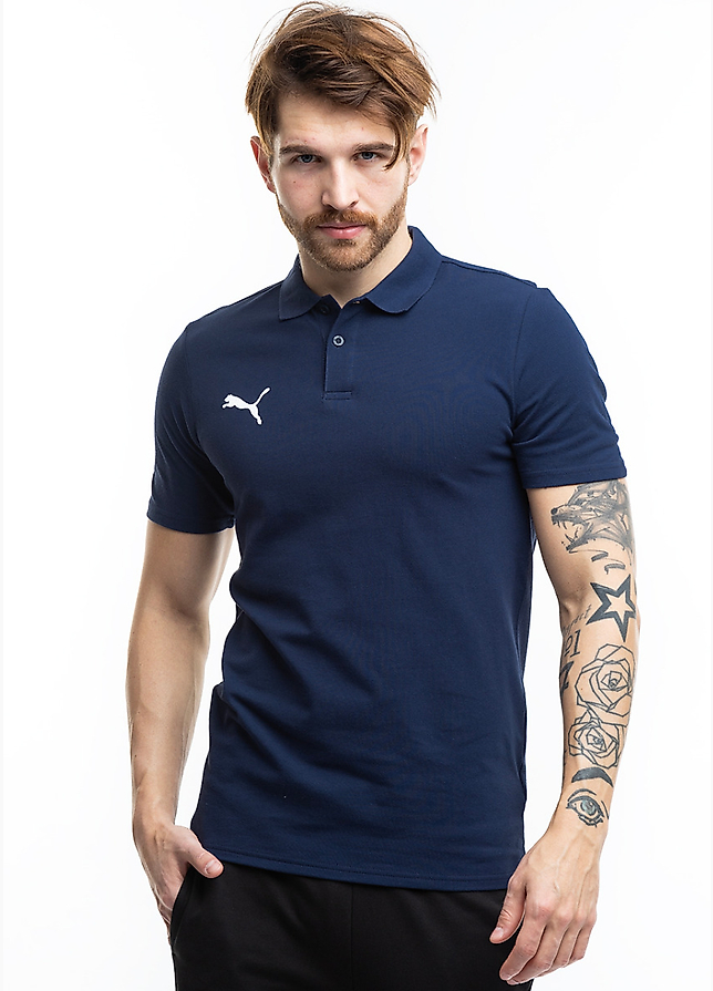 PUMA Koszulka męska Team Goal Casuals Polo 658605 06 PUMA Koszulka męska Team Goal Casuals Polo 658605 06