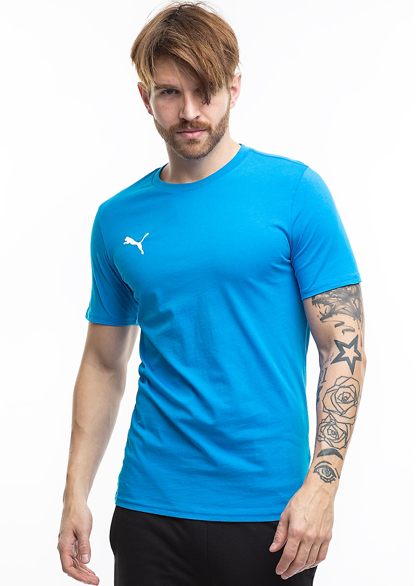 PUMA Heren t-shirt Team Goal Casuals Tee 658615 02