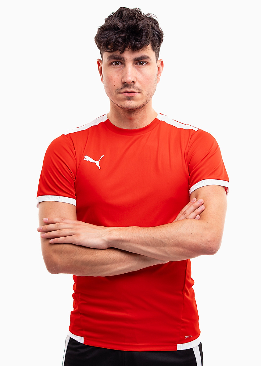 PUMA Heren t-shirt  teamLIGA Jersey 704917 01