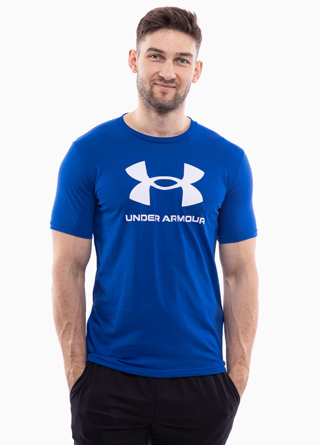 Under Armour Koszulka męska Sportstyle Logo 1382911 432 Under Armour Koszulka męska Sportstyle Logo 1382911 432