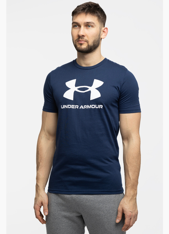 Under Armour Koszulka męska Sportstyle Logo 1382911 408 Under Armour Koszulka męska Sportstyle Logo 1382911 408