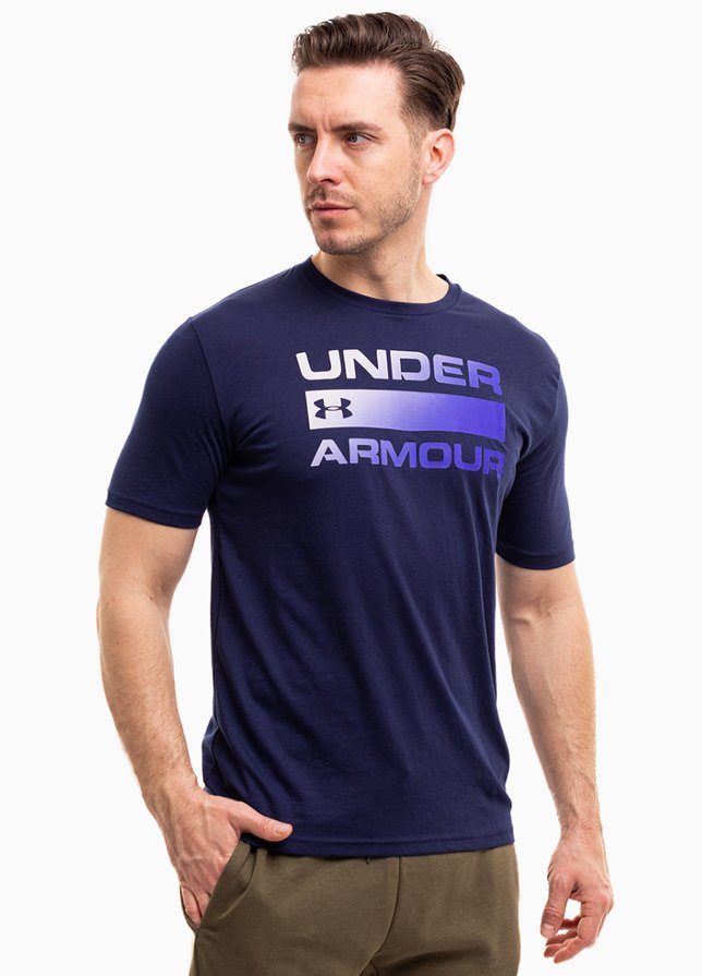 Under Armour Koszulka męska Team Issue Wordmark SS 1329582 408 Under Armour Koszulka męska Team Issue Wordmark SS 1329582 408