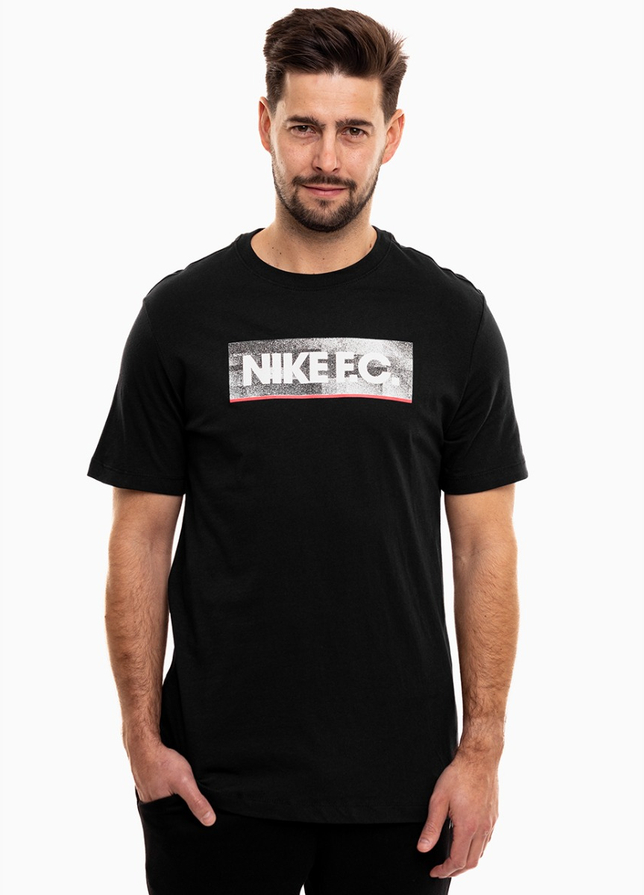 Nike Koszulka męska NK Fc Tee Seasonal Block DH7444 010 Nike Koszulka męska NK Fc Tee Seasonal Block DH7444 010