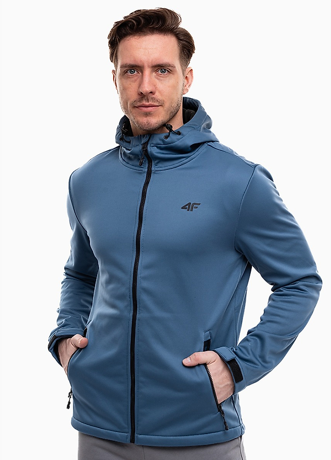 4F Kurtka softshell męska M156 4FAW23TSOFM156 32S 4F Kurtka softshell męska M156 4FAW23TSOFM156 32S
