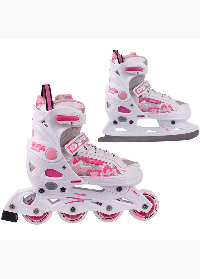 Mico Łyżworolki Princess 2w1 PW-126B-8 Mico Łyżworolki Princess 2w1 PW-126B-8