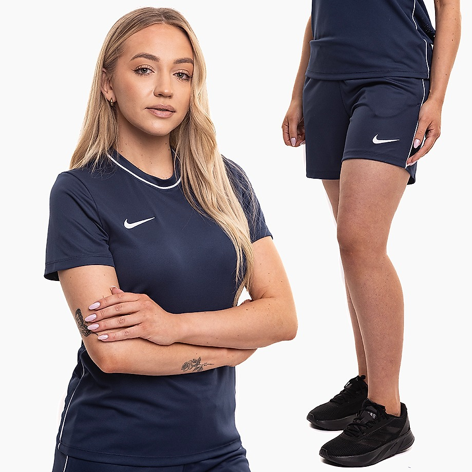 Nike dames sportset shirt shorts Dri-Fit Park 26 HM7160 410/HM7162 410