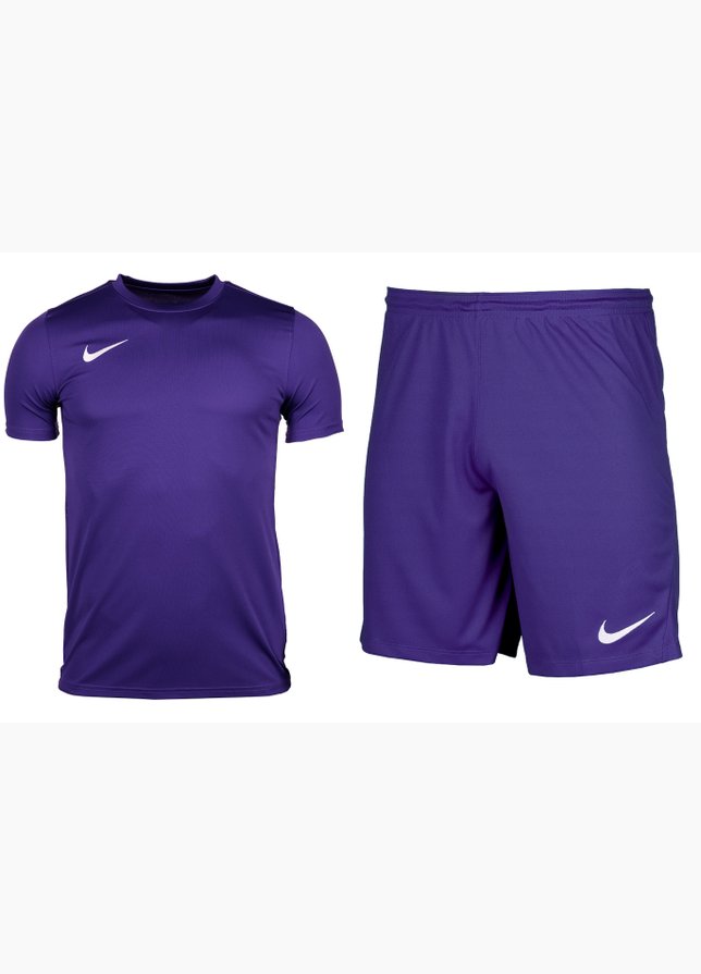 Nike męski strój sportowy koszulka spodenki Dry Park VII JSY SS BV6708 547/BV6855 547 Nike męski strój sportowy koszulka spodenki Dry Park VII JSY SS BV6708 547/BV6855 547