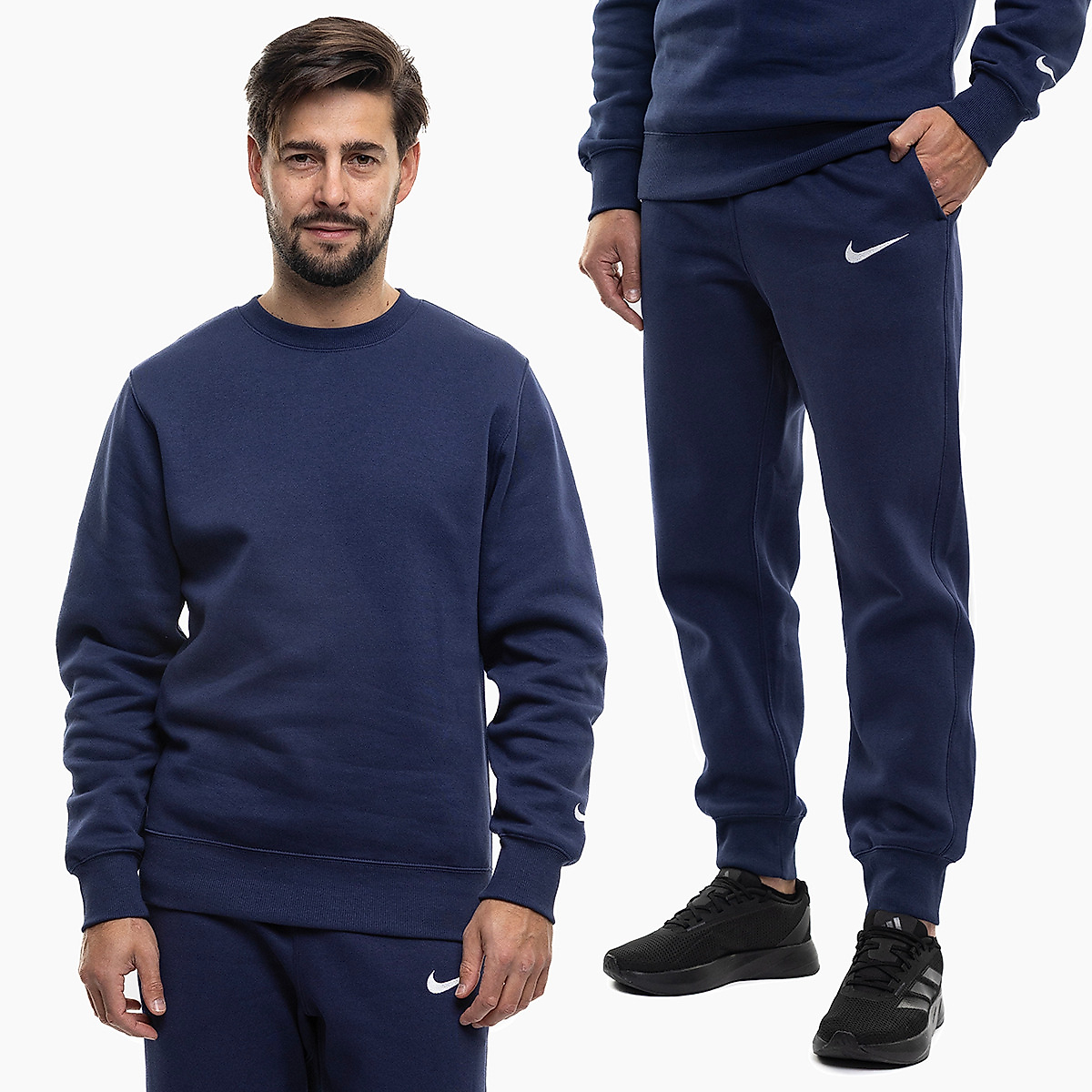 Nike Heren Trainingspak Park 26 Fleece Crew IO9039 410/IB1248 410