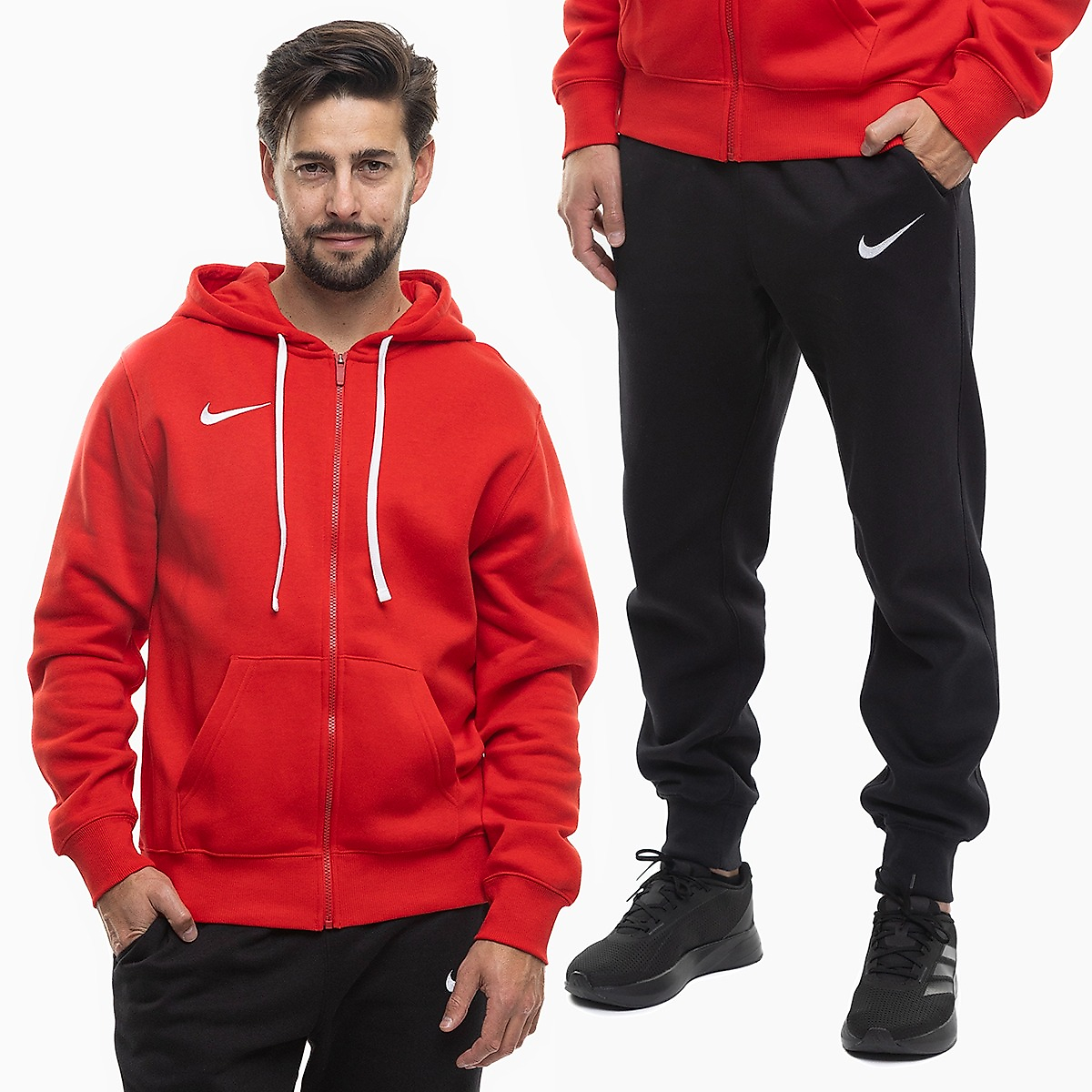 Nike Heren trainingspak Park 26 Fleece Full-Zip Hoodie IB1228 657/IB1248 010