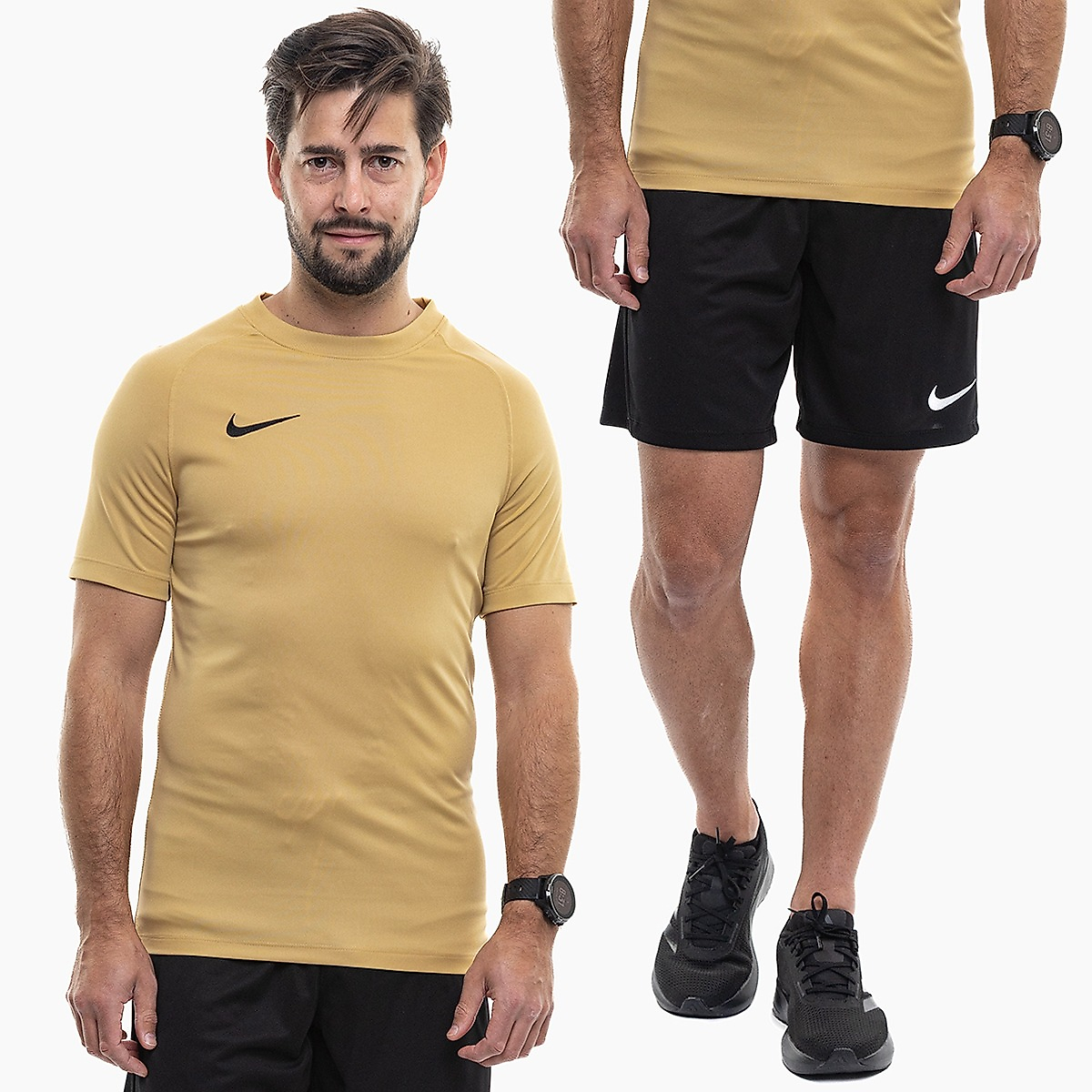 Nike Heren Sportset Shirt Short Park VIII Jersey HV8173 729/BV6855 010