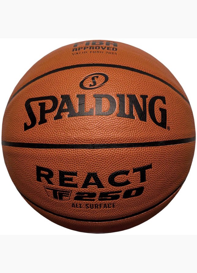 Spalding Piłka do koszykówki React TF-250 Logo Fiba 76967Z Spalding Piłka do koszykówki React TF-250 Logo Fiba 76967Z