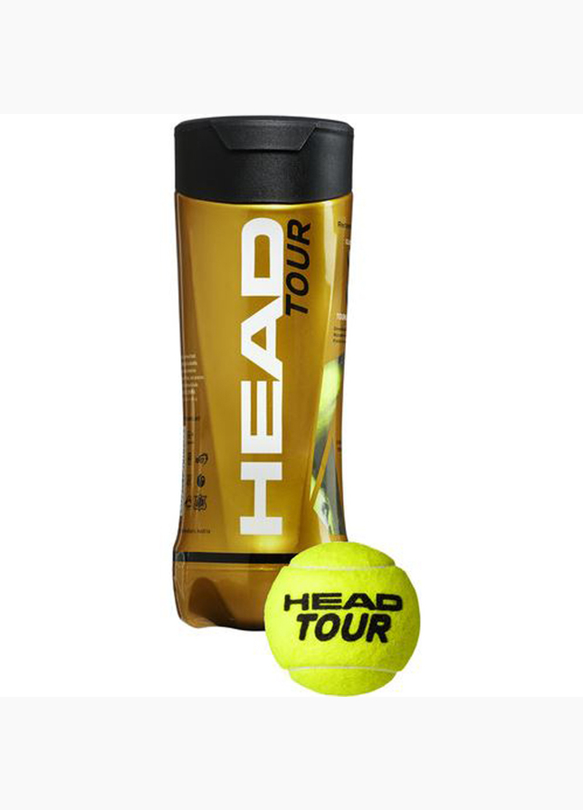 Head Piłki do tenisa ziemnego Tour 3pcs Head Piłki do tenisa ziemnego Tour 3pcs