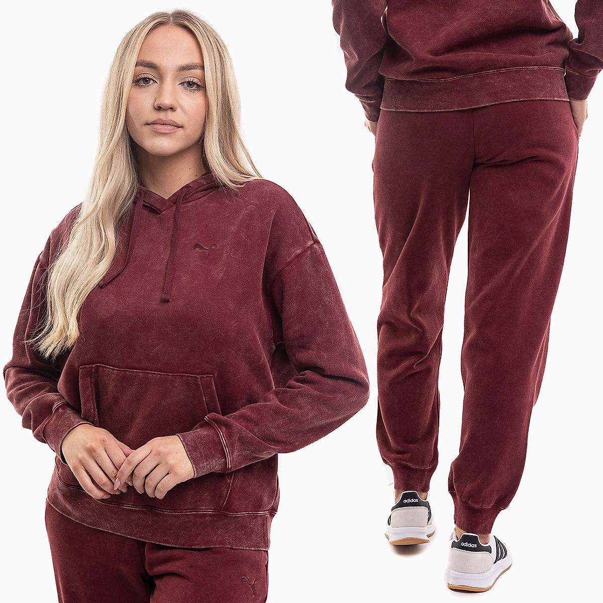 Puma Dames Set ESS Elevated Relaxed Wash 688103 96/688104 96