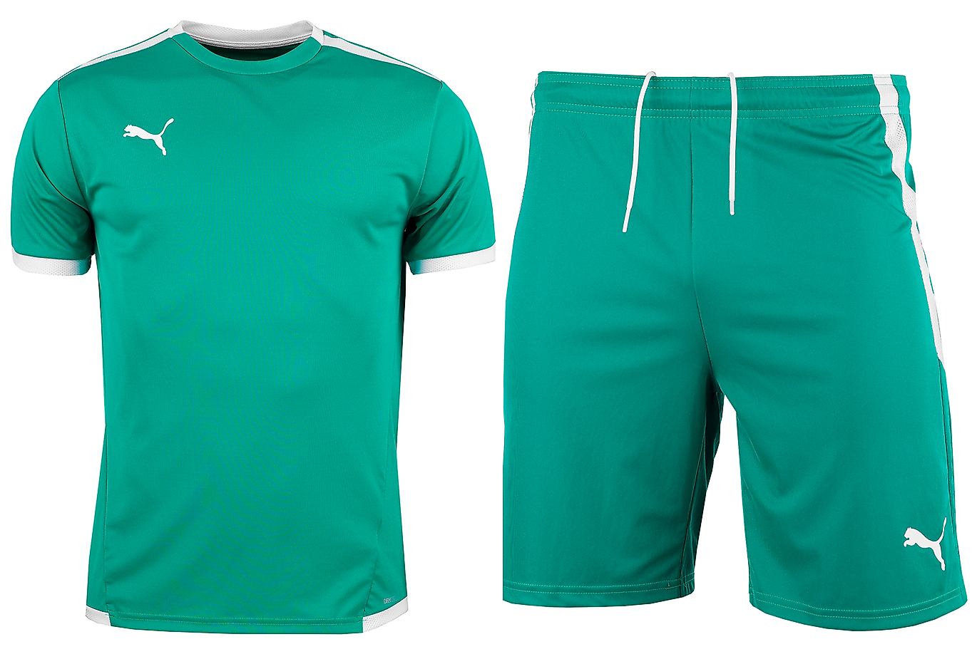 PUMA męski strój sportowy koszulka spodenki teamLIGA Jersey 704917 05/704924 05