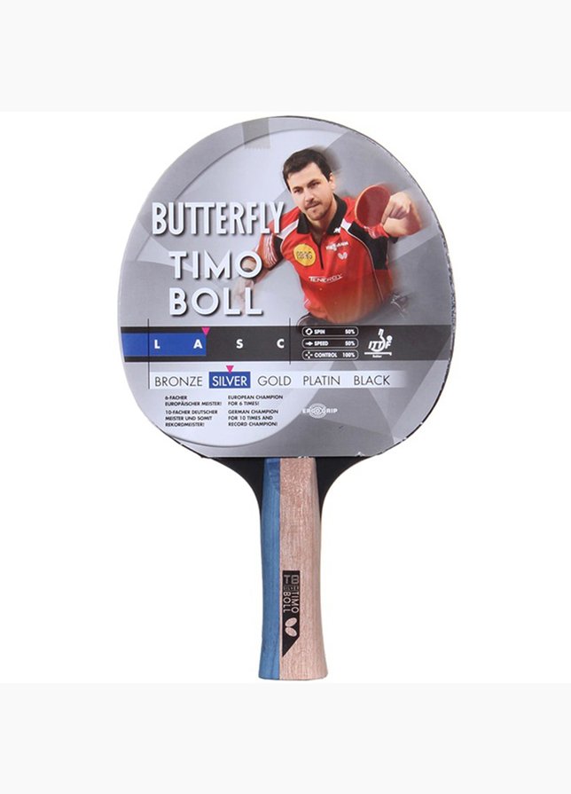 Butterfly Rakietka do ping ponga Timo Boll Silver Butterfly Rakietka do ping ponga Timo Boll Silver