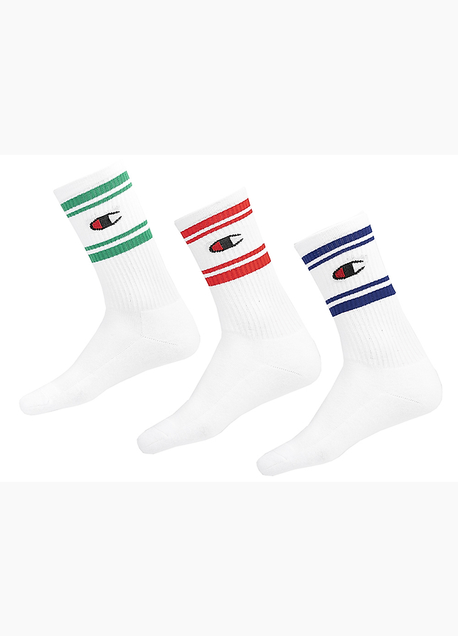 Champion Skarpety Crew 3-Pack U20081 WW009 Champion Skarpety Crew 3-Pack U20081 WW009