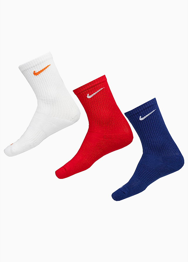 Nike Sokken Everyday Plus Cushioned 3-Pack SX6888 996 Nike Sokken Everyday Plus Cushioned 3-Pack SX6888 996