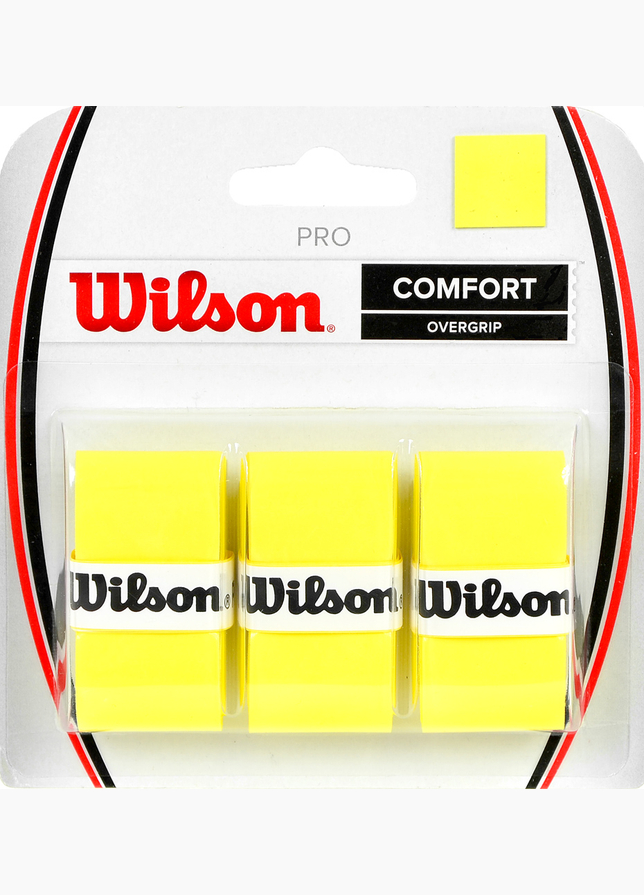 Wilson Owijka Pro Comfort Overgrip 3p WRZ4014YE Wilson Owijka Pro Comfort Overgrip 3p WRZ4014YE