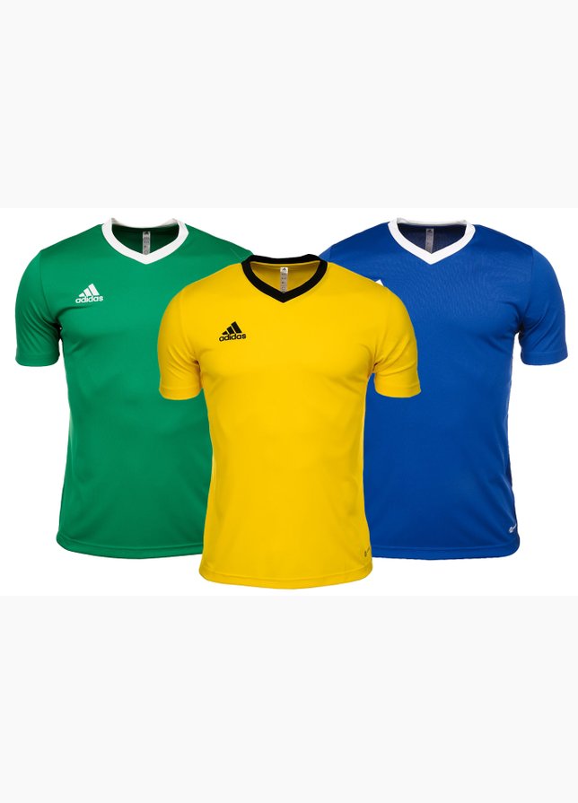 adidas Zestaw koszulek dziecięcych Entrada 22 Jersey HG3948/HI2126/HI2127 adidas Zestaw koszulek dziecięcych Entrada 22 Jersey HG3948/HI2126/HI2127