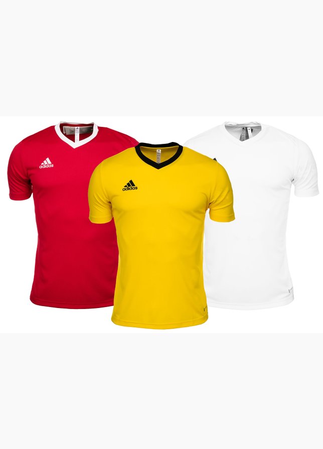 adidas Zestaw koszulek męskich Entrada 22 Jersey H61736/HI2122/HC5071 adidas Zestaw koszulek męskich Entrada 22 Jersey H61736/HI2122/HC5071